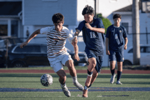 Rye and Eastchester square off in a league contest on Oct. 6. The Garnets topped the Eagles 4-1.